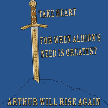 Artwork thumbnail, Arthur Will Rise Again by RinaSaGa
