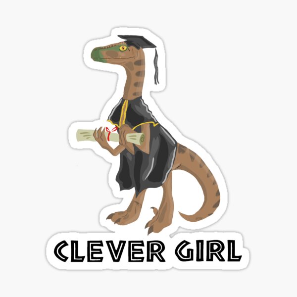 Item preview, Clever Girl Velociraptor designed and sold by badweatherahead.