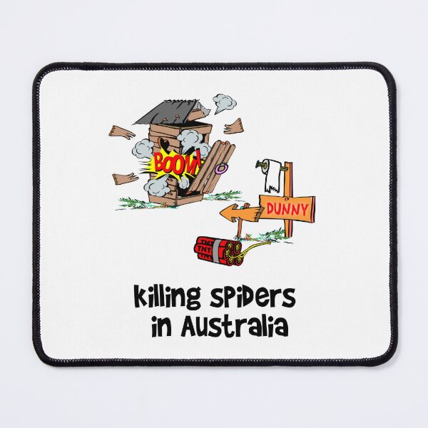 Item preview, Killing spiders in outback Australia designed and sold by ClarkChris.