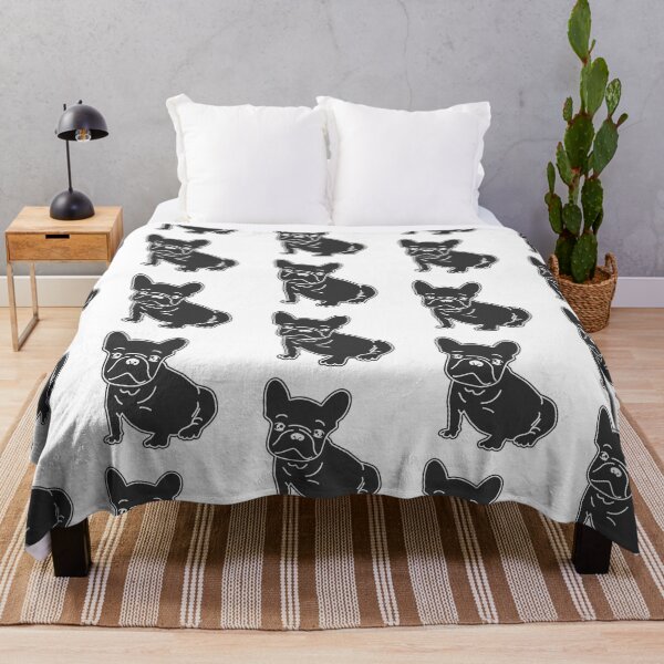Item preview, French bulldog , puppy smiling , Smiling dog designed and sold by TheBlackCircle.