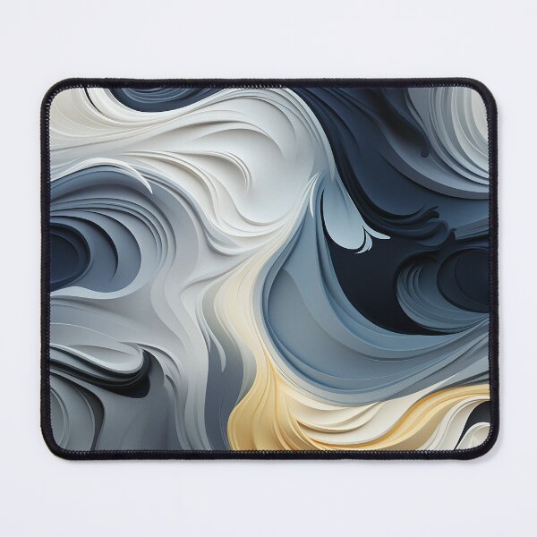 Item preview, Serene Marble Blue Cascade designed and sold by NikkofTime.