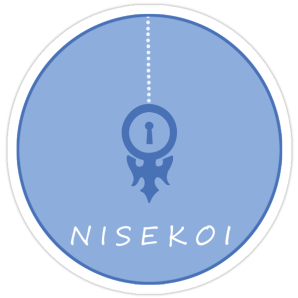 quot nisekoi key quot stickers by avada redbubble quot nisekoi key quot stickers by avada redbubble