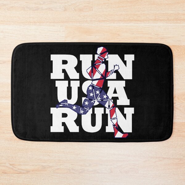Item preview, RUN USA MARATHON RUNNER designed and sold by the Zarock Shop.