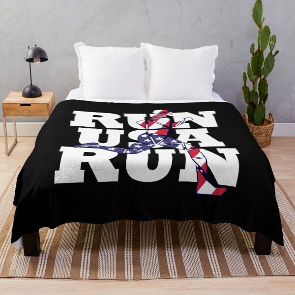 Item preview, RUN USA MARATHON RUNNER designed and sold by the Zarock Shop.