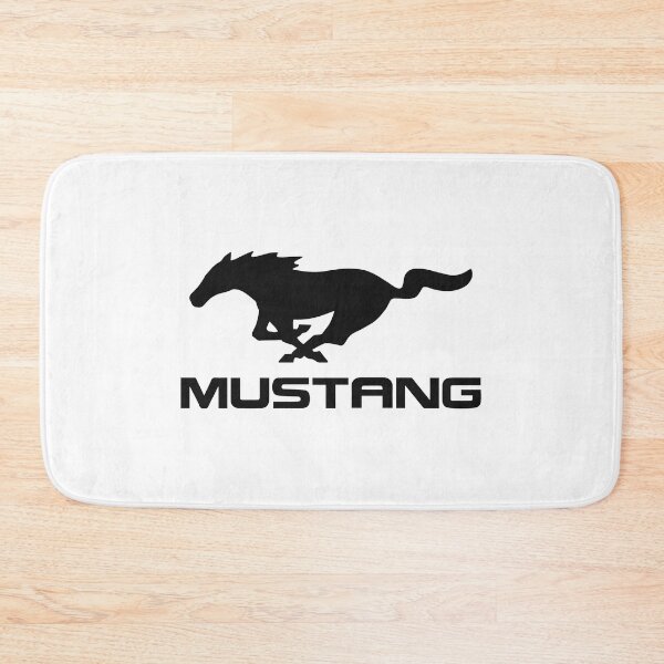 Item preview, Black Mustang Logo designed and sold by BettyMils.