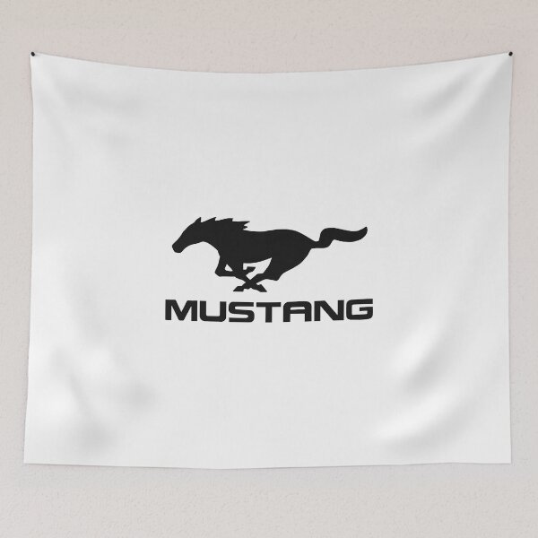 Item preview, Black Mustang Logo designed and sold by BettyMils.