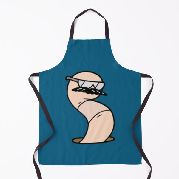 Item preview, Worm with a moustache designed and sold by siarhodens.