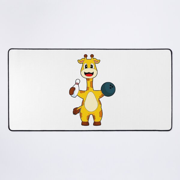 Item preview, Giraffe Bowling Bowling ball Bowling pin designed and sold by Snabdesign84.