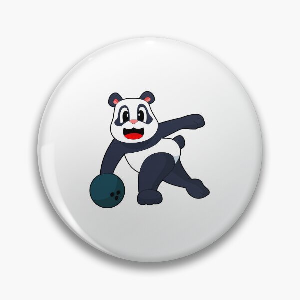 Item preview, Panda Bowling Bowling ball designed and sold by Snabdesign84.