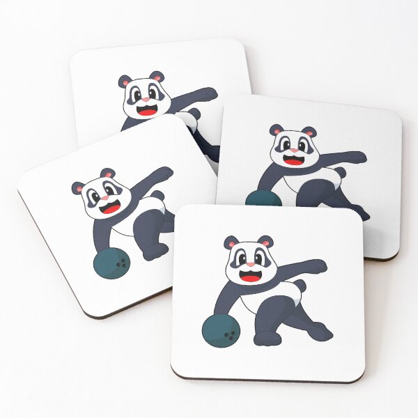Item preview, Panda Bowling Bowling ball designed and sold by Snabdesign84.