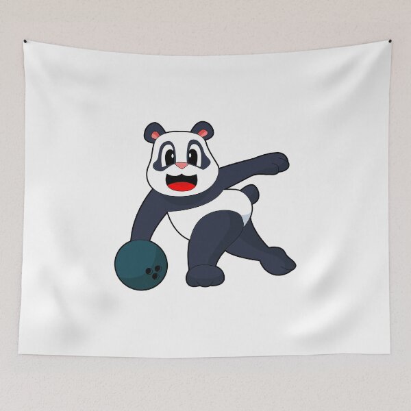 Item preview, Panda Bowling Bowling ball designed and sold by Snabdesign84.