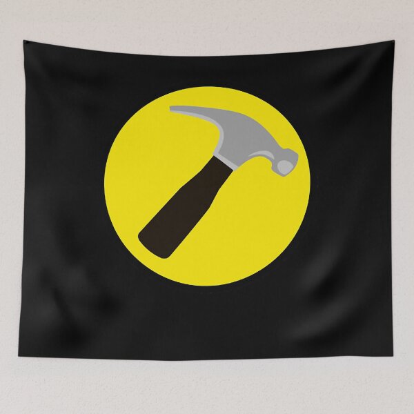 Item preview, Captain Hammer (outlined)  designed and sold by JeanetteReichel.