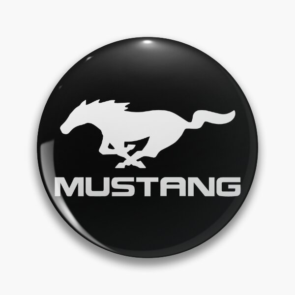 Item preview, White Mustang Logo designed and sold by BettyMils.