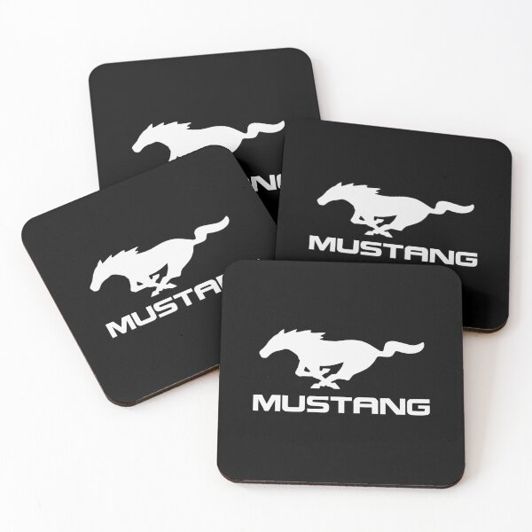 Item preview, White Mustang Logo designed and sold by BettyMils.