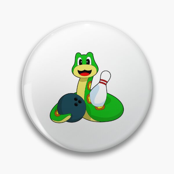 Item preview, Snake Bowling Bowling ball Bowling pin designed and sold by Snabdesign84.