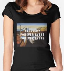 Camiseta entallada de cuello ancho Siempre Dalí
