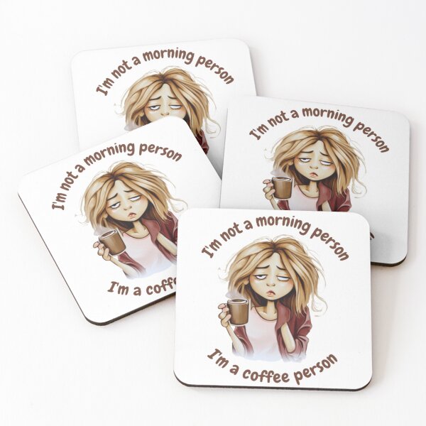 Item preview, I'm Not a Morning Person, I'm a Coffee Person designed and sold by julietearjerky.