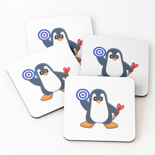 Aperçu de l'œuvre Penguin Darts Dart créée et vendue par Snabdesign84.