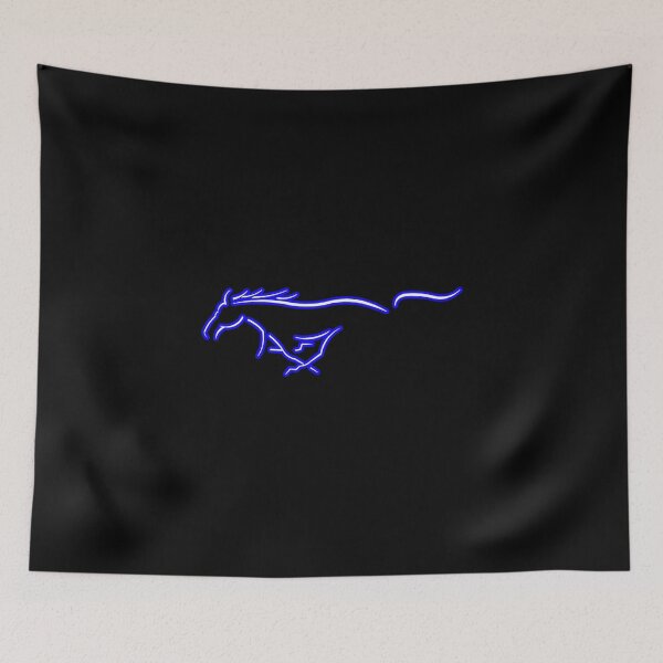 Item preview, Blue Light Ford Mustang Logo designed and sold by BettyMils.