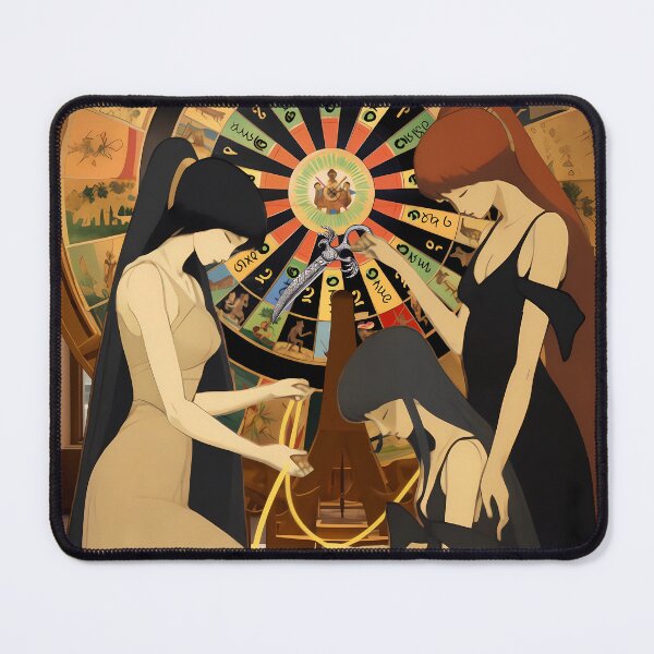 Item preview, Lunar Halo Tarot: Wheel of Fortune designed and sold by lunarhalomedia.