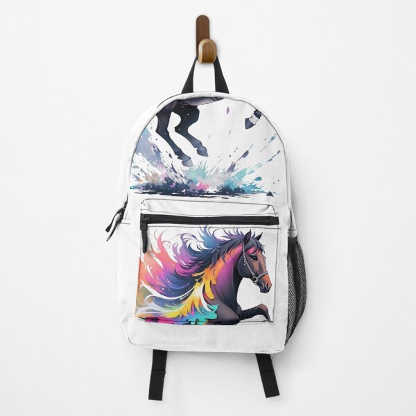 Item preview, A colorful splashing horse designed and sold by CoolPixels.