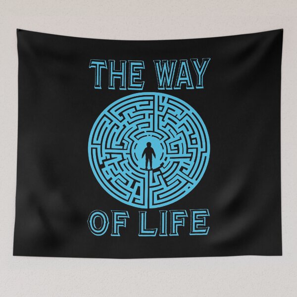 Item preview, Way Of Life - Light Blue designed and sold by Soulemotion.
