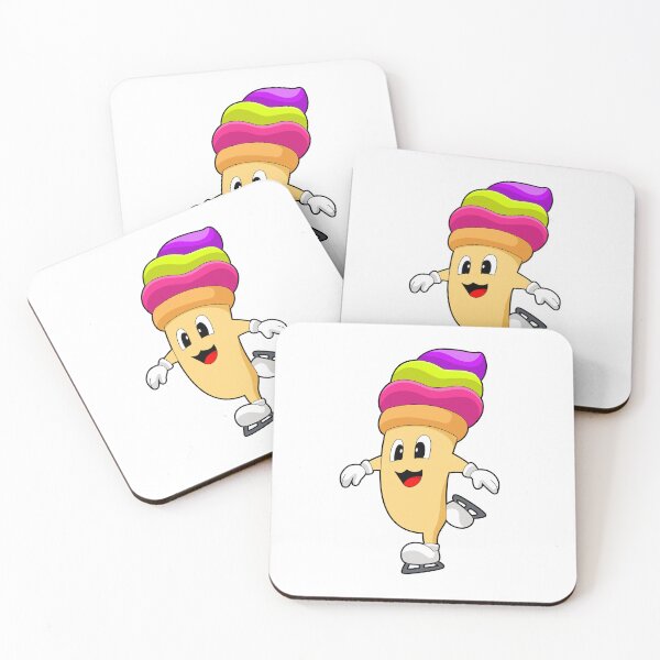 Aperçu de l'œuvre Ice cream Ice skating Ice skates créée et vendue par Snabdesign84.