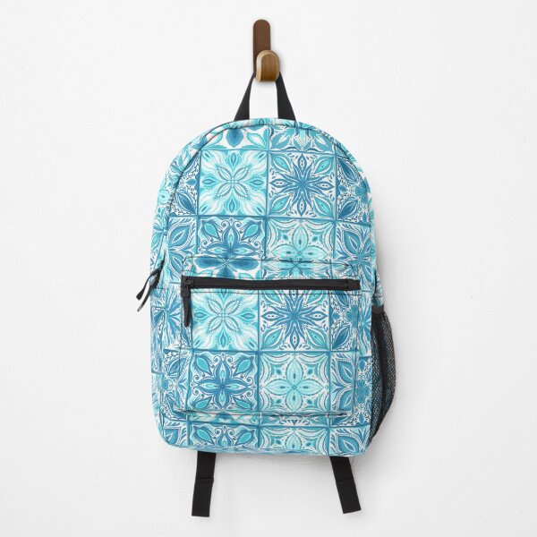 Item preview, Ornate tiles in blue and white designed and sold by Katerina Mitkova Kirilova.
