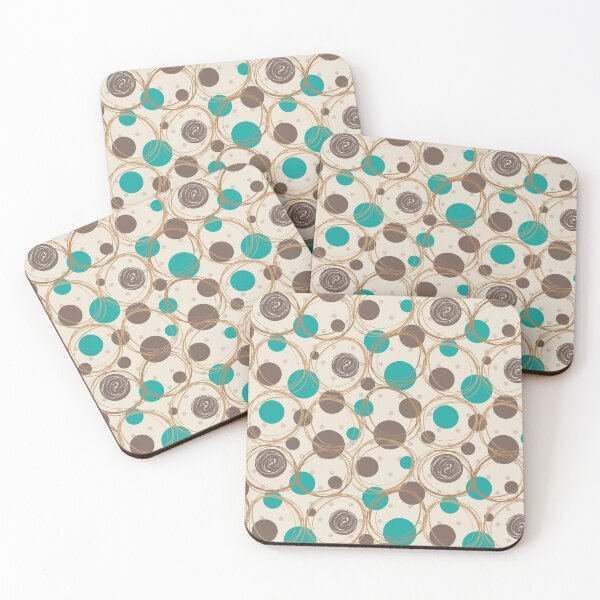 Item preview, Brown and turquoise designed and sold by izumaolya.
