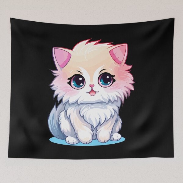 Item preview, Himalayan Kawaii Cat Kitten Cute T-Shirt designed and sold by Digital-Art-Co.
