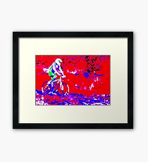 On my way Framed Print