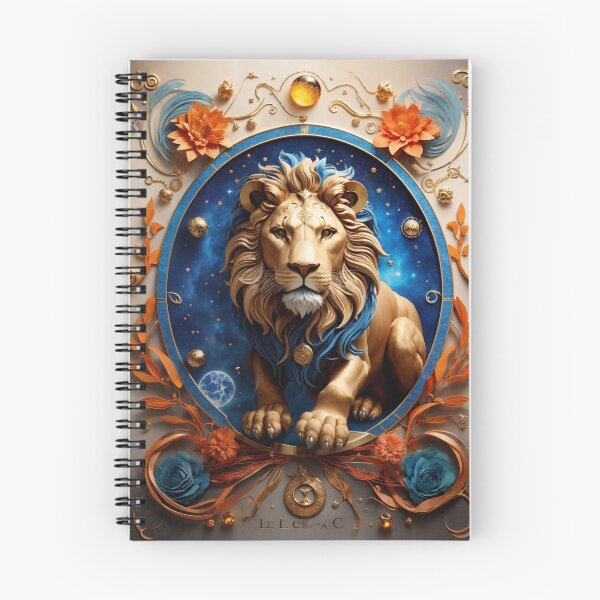 Item preview, "Mystical Leo Design with Celestial Elements | Symbolizing Strength and Courage" designed and sold by CyberCollective.