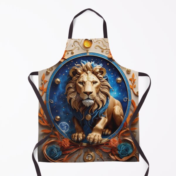 Item preview, "Mystical Leo Design with Celestial Elements | Symbolizing Strength and Courage" designed and sold by CyberCollective.