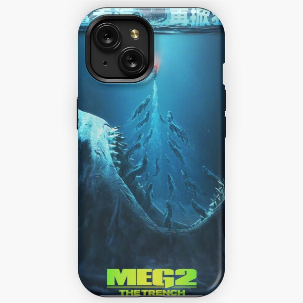 The Meg - Jason Statham - Megalodon Shark Fishing iPhone Case for