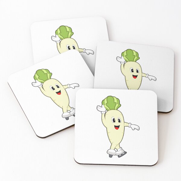 Aperçu de l'œuvre Radish Ice skating Ice skates créée et vendue par Snabdesign84.