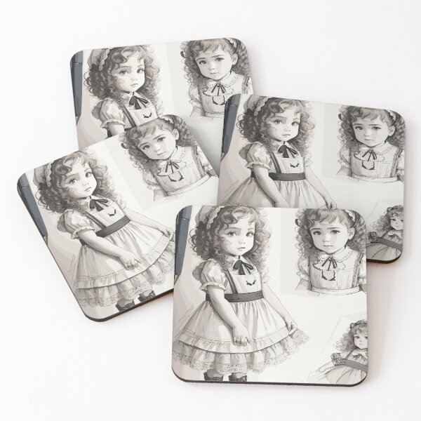 Item preview, Pencil sketch, little girl designed and sold by CatCoconut-Art.