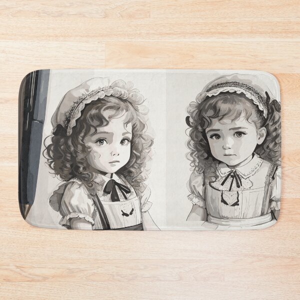 Item preview, Pencil sketch, little girl designed and sold by CatCoconut-Art.