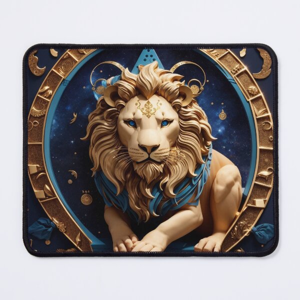 Item preview, #2 "Mystical Leo Design with Celestial Elements | Symbolizing Strength and Courage" designed and sold by CyberCollective.