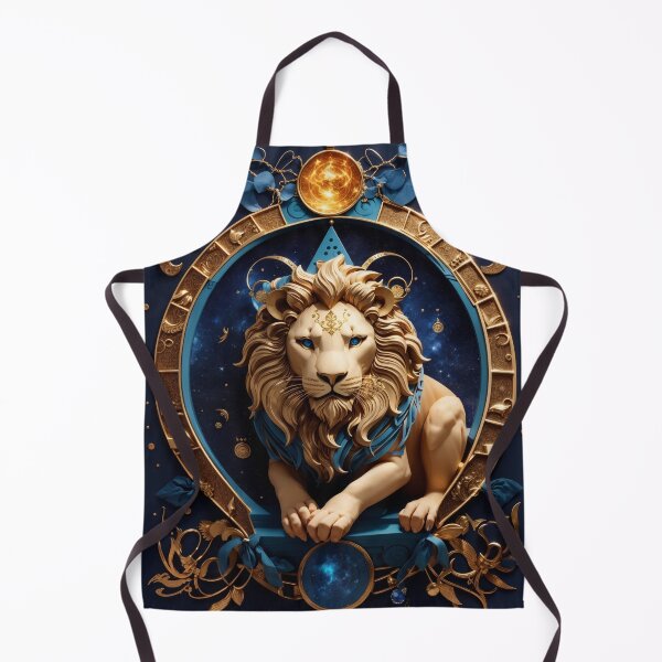 Item preview, #2 "Mystical Leo Design with Celestial Elements | Symbolizing Strength and Courage" designed and sold by CyberCollective.