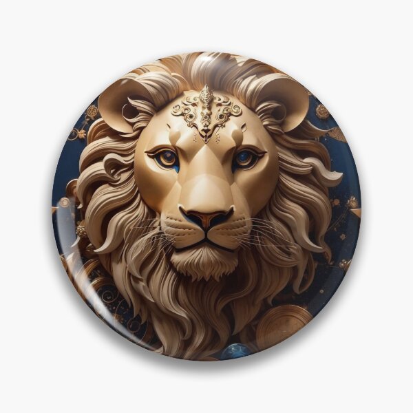 Item preview, #3 "Mystical Leo Design with Celestial Elements | Symbolizing Strength and Courage" designed and sold by CyberCollective.
