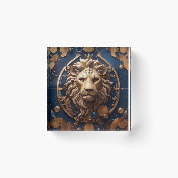 Item preview, #3 "Mystical Leo Design with Celestial Elements | Symbolizing Strength and Courage" designed and sold by CyberCollective.
