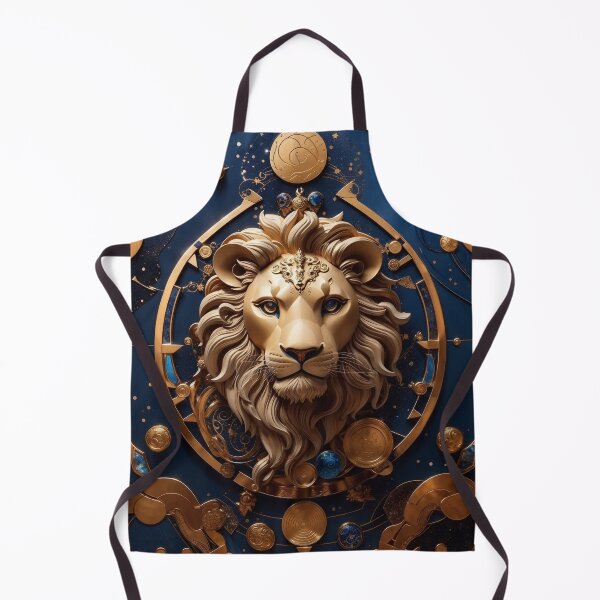 Item preview, #3 "Mystical Leo Design with Celestial Elements | Symbolizing Strength and Courage" designed and sold by CyberCollective.