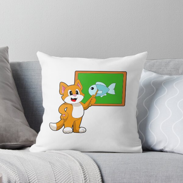 Item preview, Cat Teacher Blackboard School designed and sold by Snabdesign84.