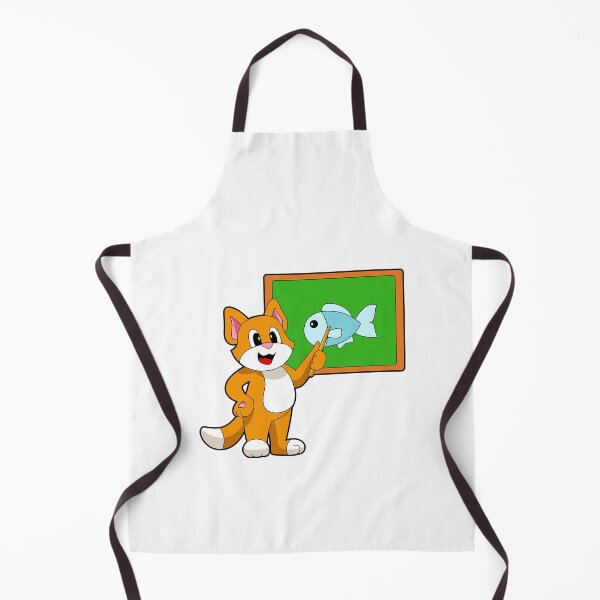 Aperçu de l'œuvre Cat Teacher Pointer Fish créée et vendue par Snabdesign84.