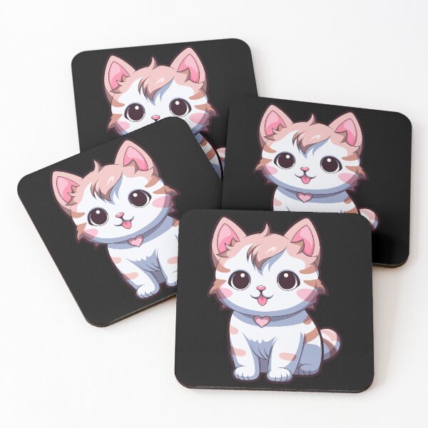 Artikelvorschau, American Bobtail Kawaii Cat Kitten Süßes T-Shirt entworfen und verkauft von Digital-Art-Co.
