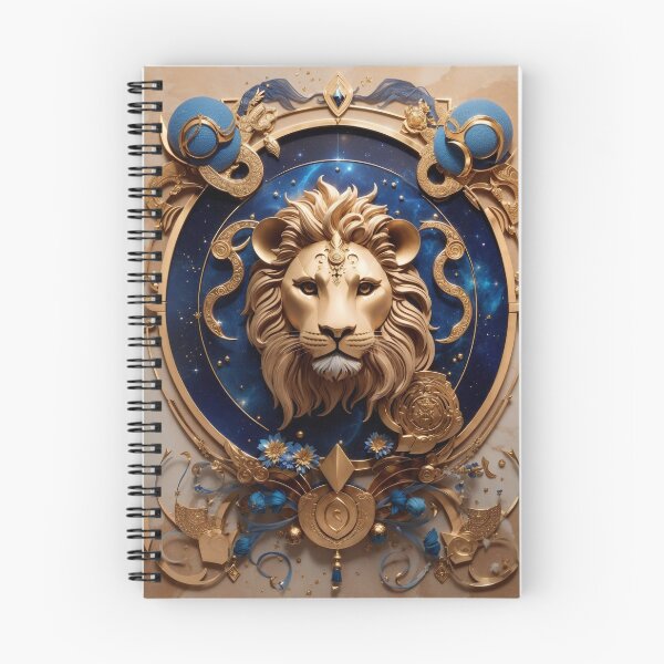 Item preview, #4 "Mystical Leo Design with Celestial Elements | Symbolizing Strength and Courage" designed and sold by CyberCollective.