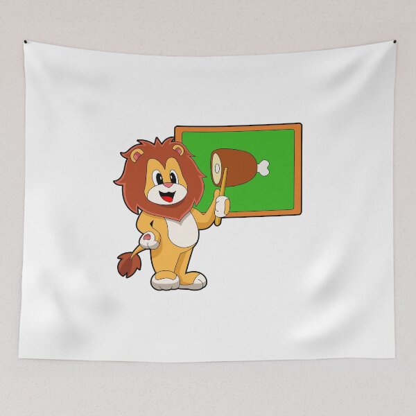Item preview, Lion Teacher Blackboard School designed and sold by Snabdesign84.