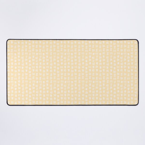 Item preview, Triad Lines in White on Sunny Yellow designed and sold by Meena-and-Fox.