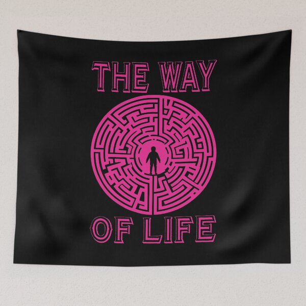 Item preview, Way Of Life - Pink designed and sold by Soulemotion.