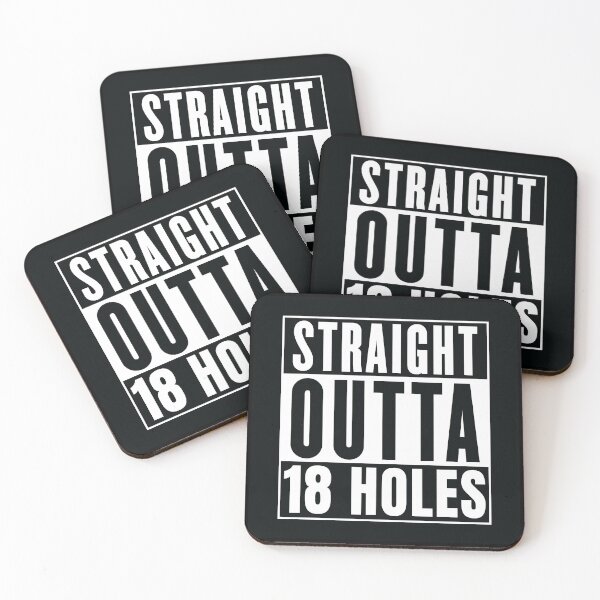 Item preview, Straight Outta 18 Holes designed and sold by chillaxcats.